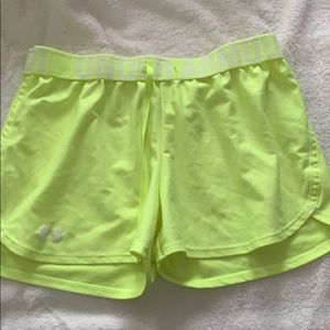 Under Armor running shorts